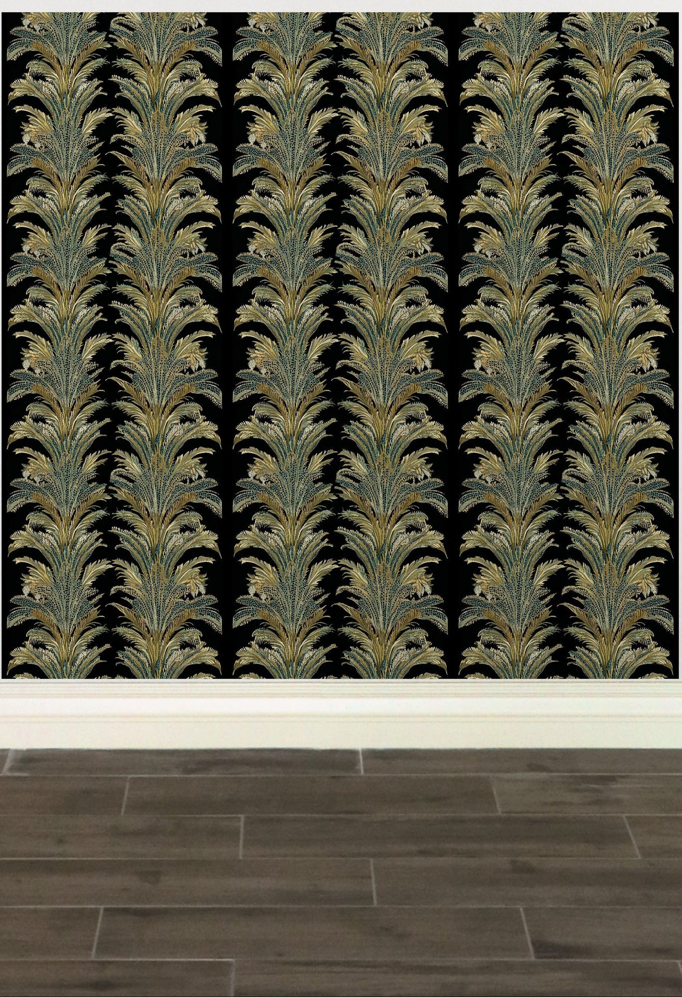 Wallpaper - Exotic Tall Feathery Palmera In Bloom