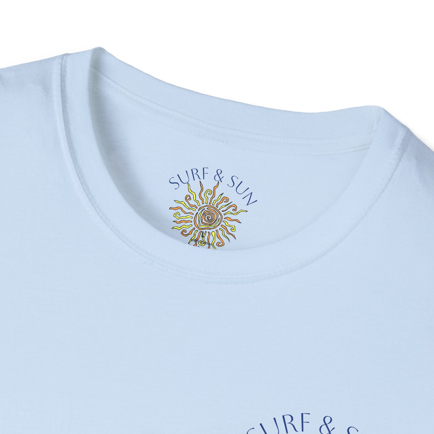 Men's Novelty T-Shirt - Surf & Sun Honolulu Hawaii