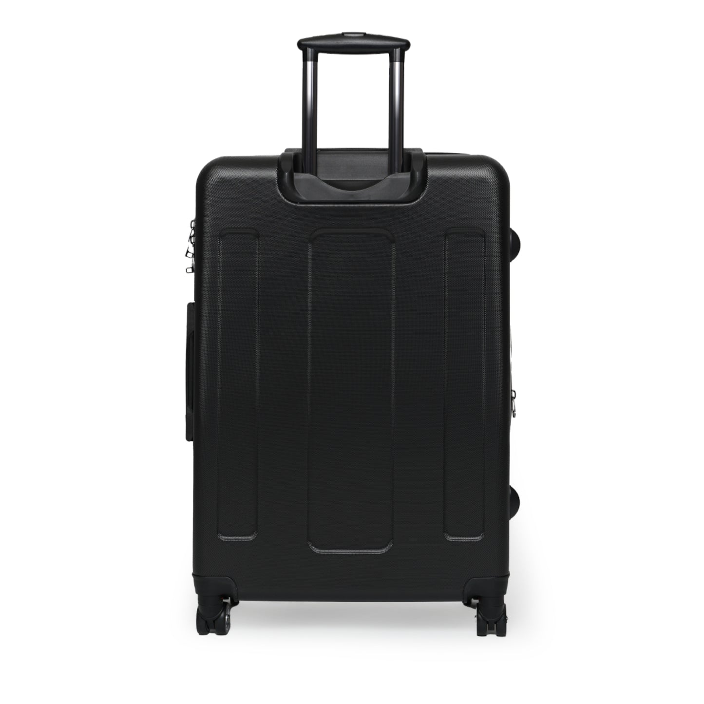 Travel Suitcase - Coastal Navy Wave Pattern