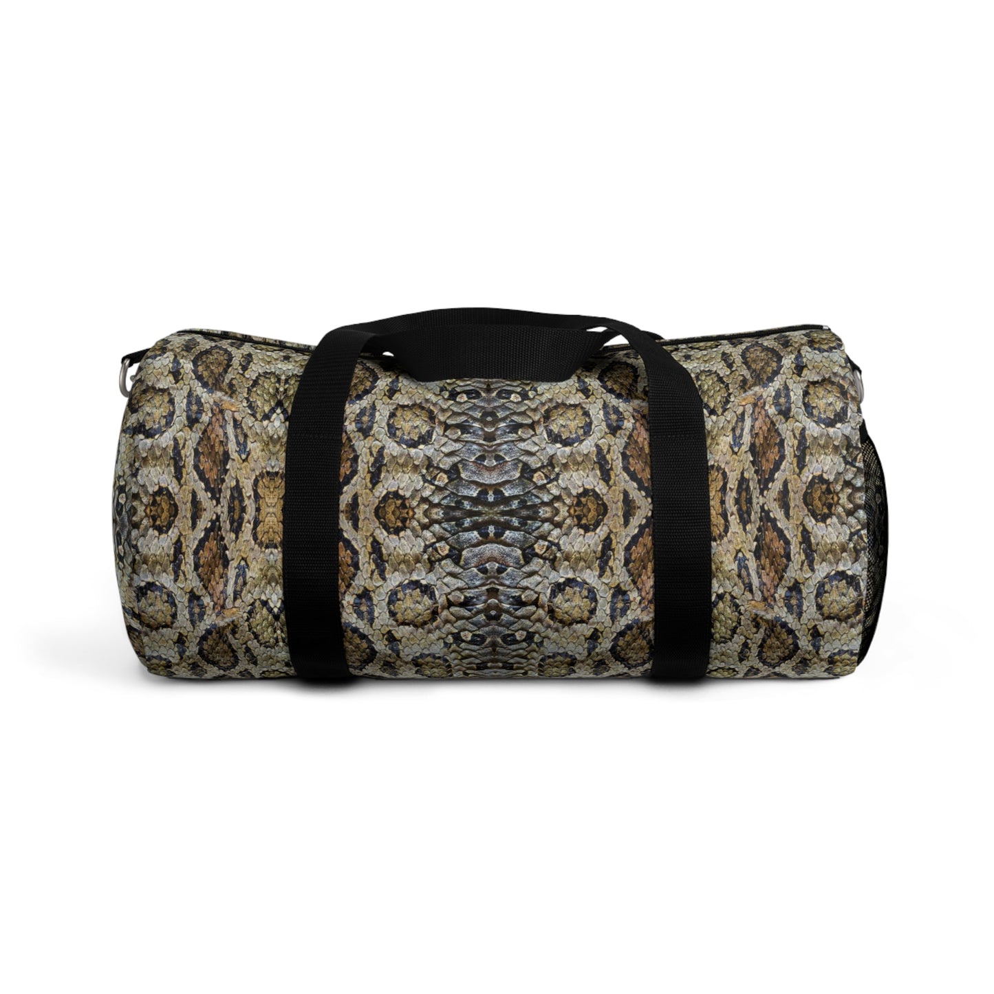 Duffel Bag - Faux Snakeskin Scales, Travel, Gym And Overnighter Duffel