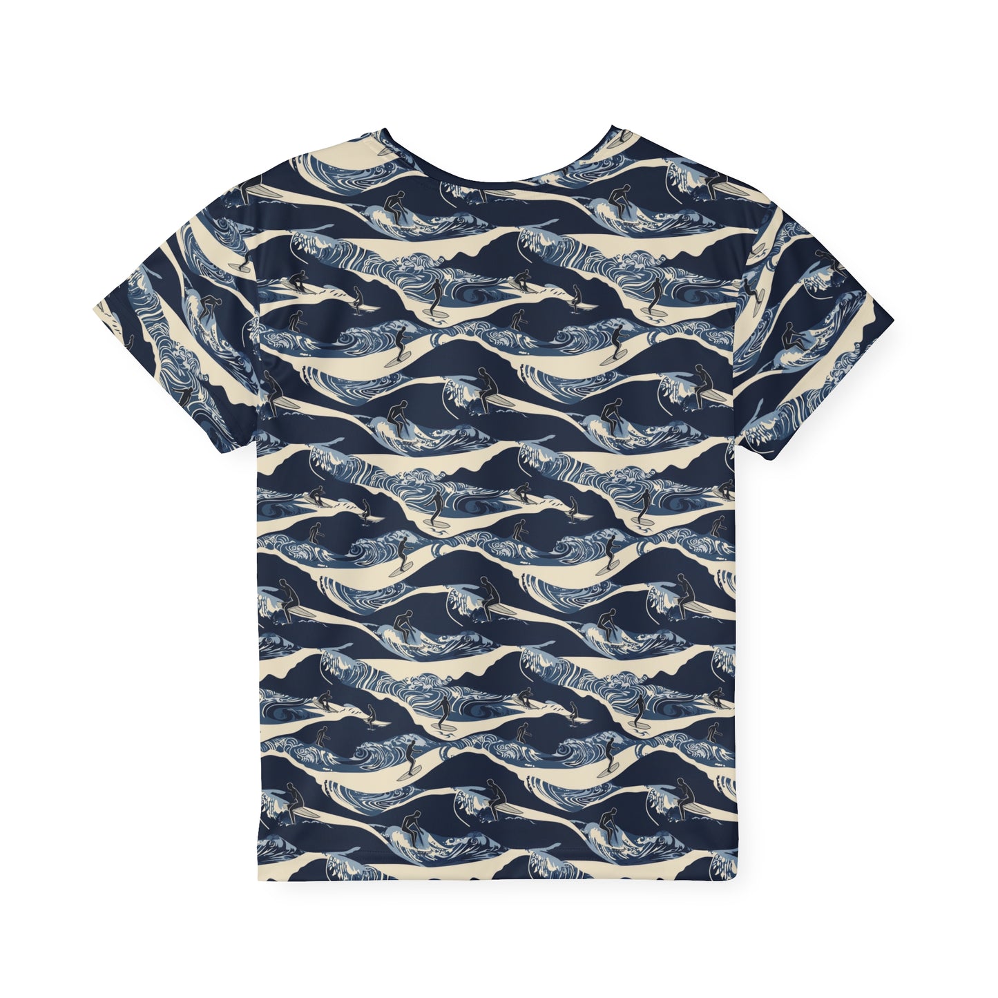 Kids Tshirt - Surfers On Ocean Waves