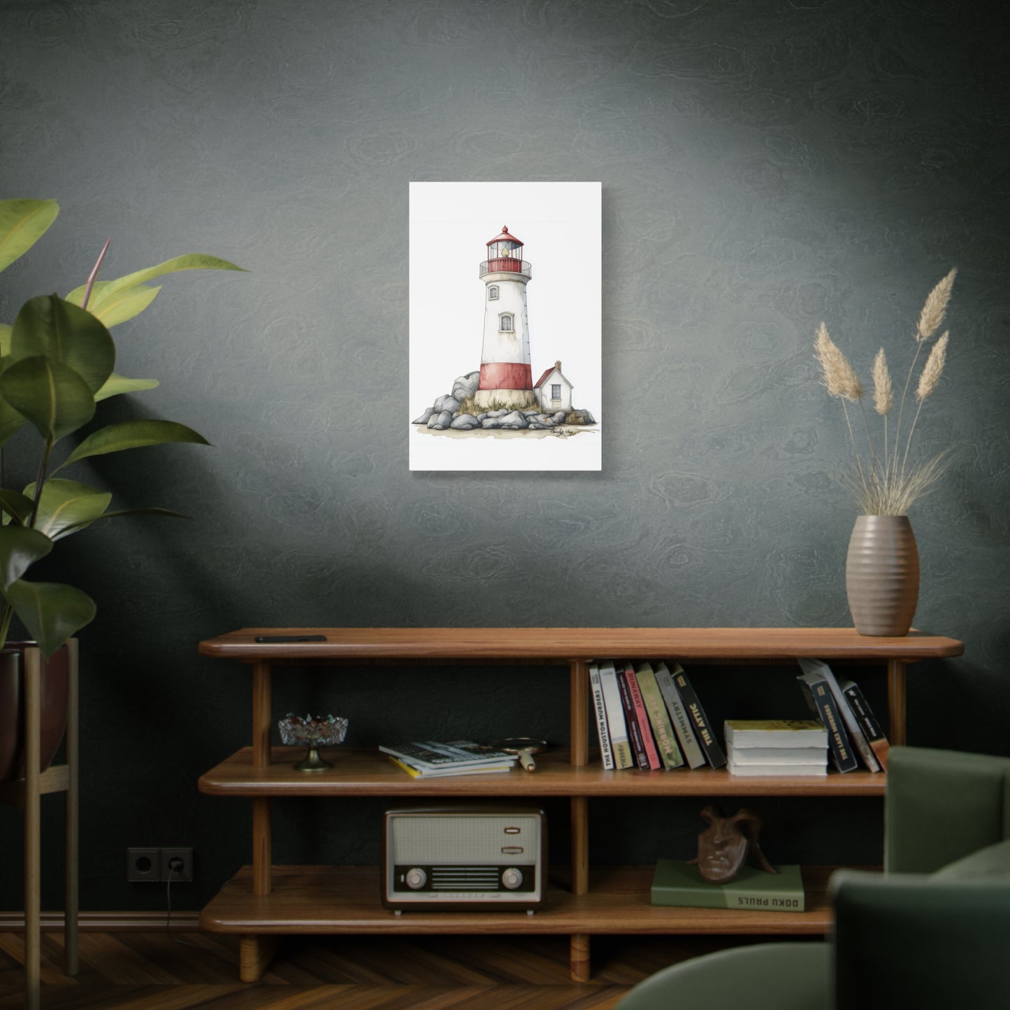 Canvas Print - Coastal Lighthouse Wall Decor
