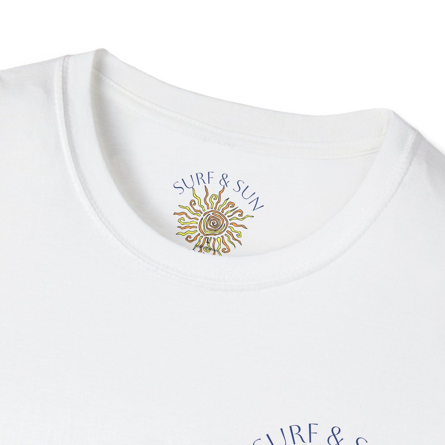 Men's Novelty T-Shirt - Surf & Sun Honolulu Hawaii