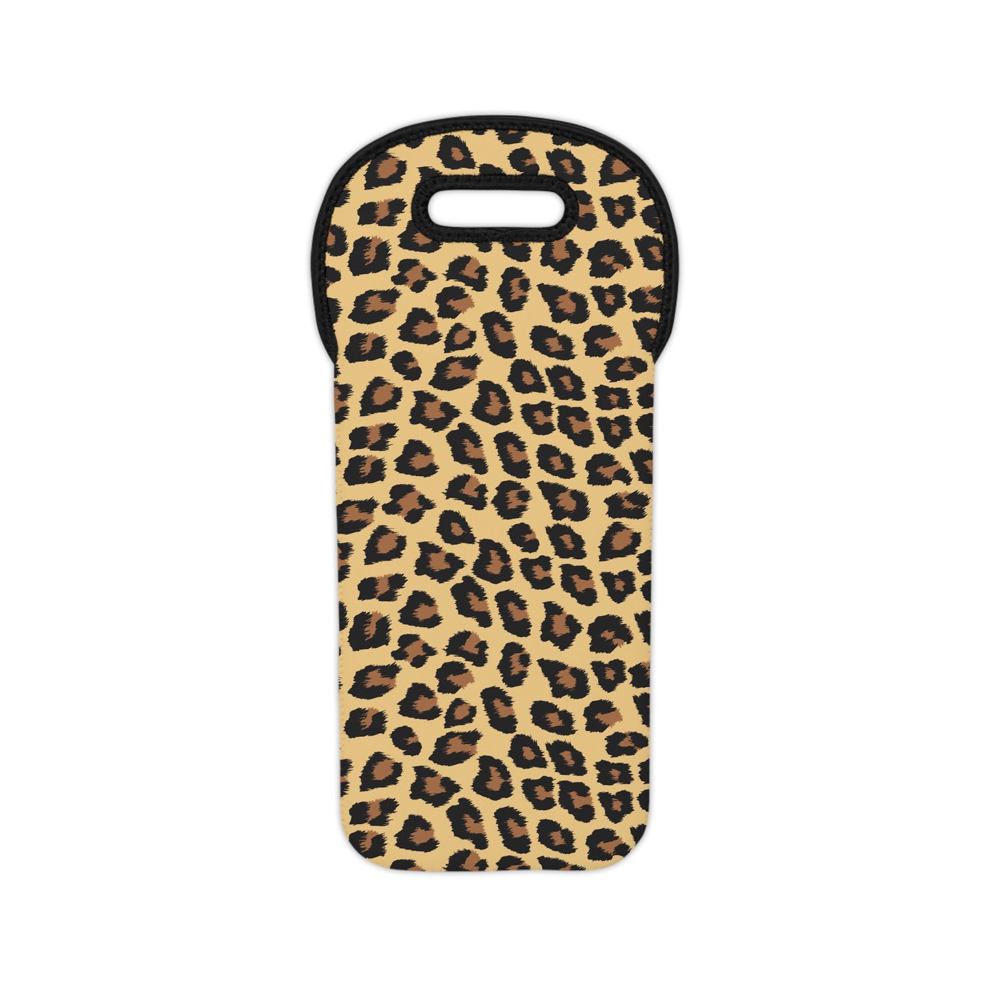 Wine Tote Bag - Chic Leopard Print for Wine Lovers