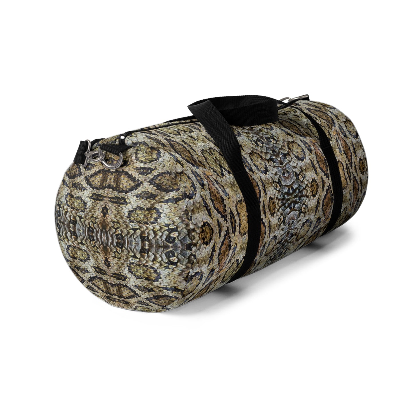 Duffel Bag - Faux Snakeskin Scales, Travel, Gym And Overnighter Duffel