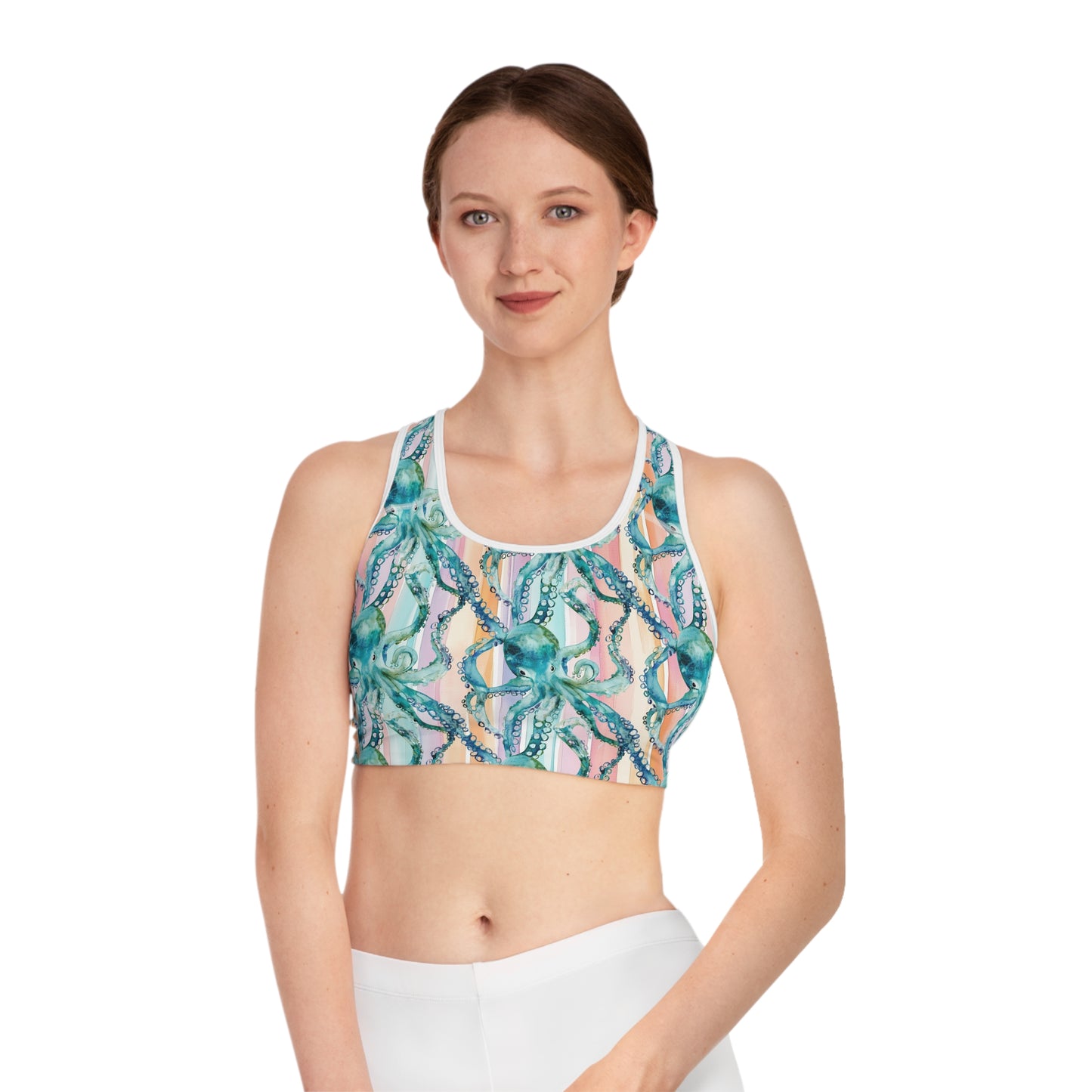 Sports Bra - A Tangle Of Octopus