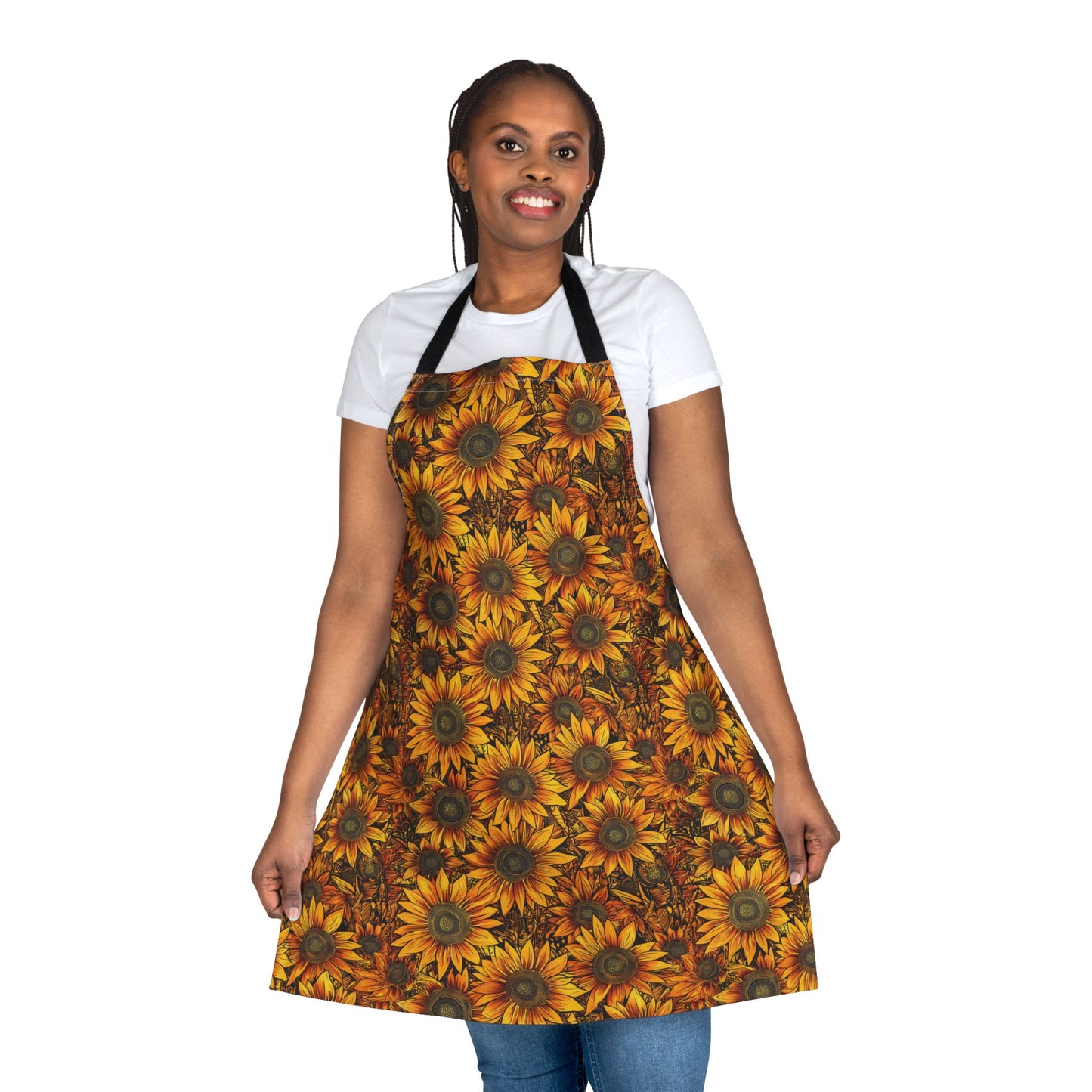 Apron - Sunflower Garden Floral