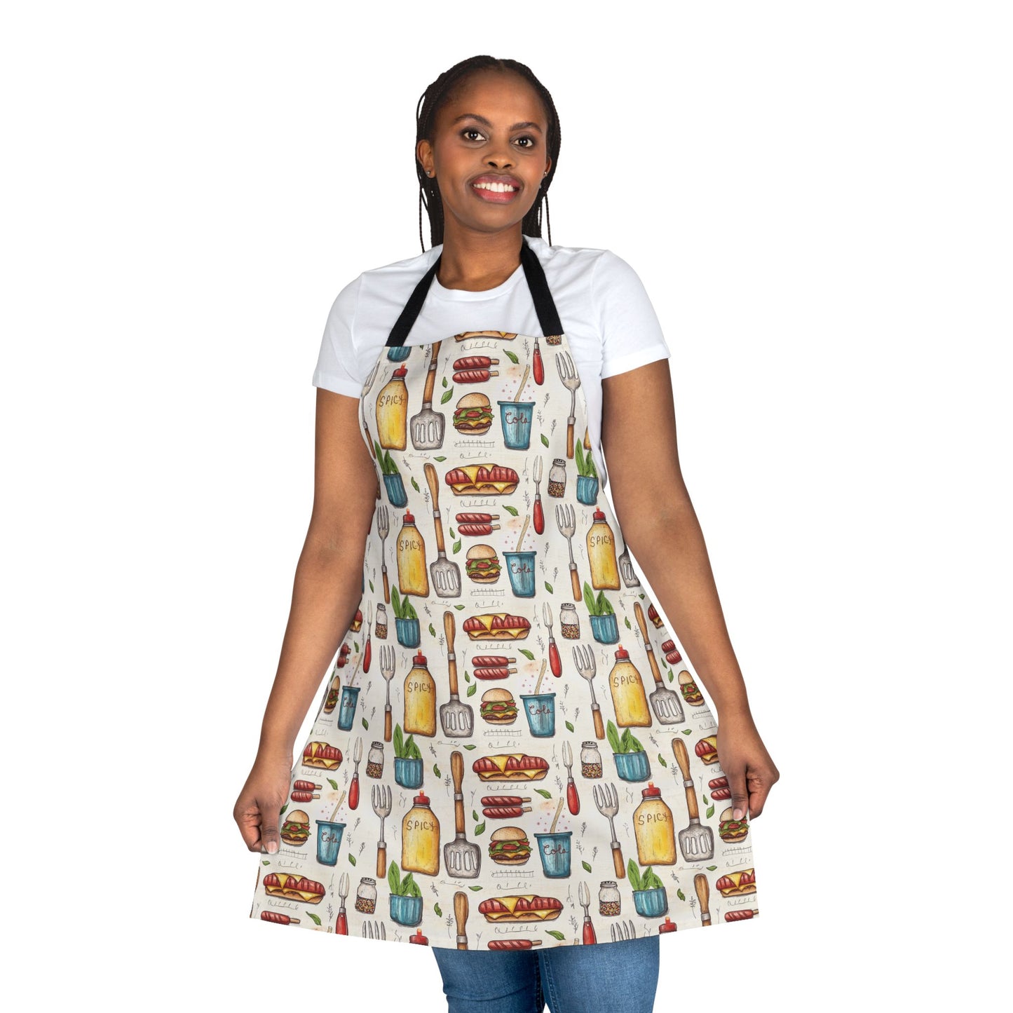 Apron - Hamburgers Hotdogs BBQs and Home Cooking