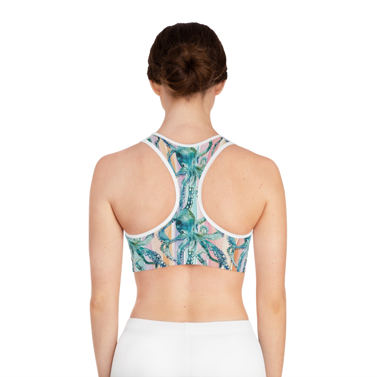 Sports Bra - A Tangle Of Octopus