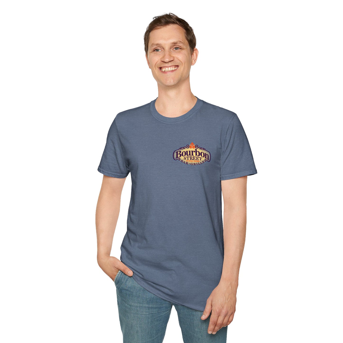 Men's Novelty T-Shirt - Bourbon Street Vintage Bar Vibes