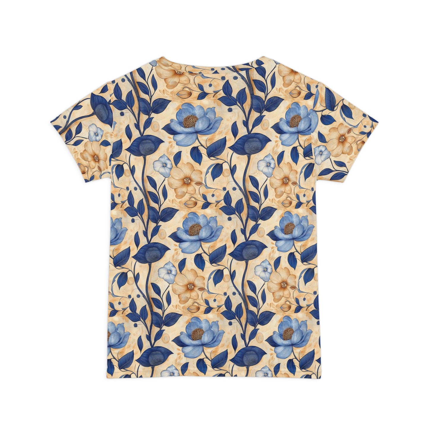 Women's Tee - Batik Woodsy Forest Floral