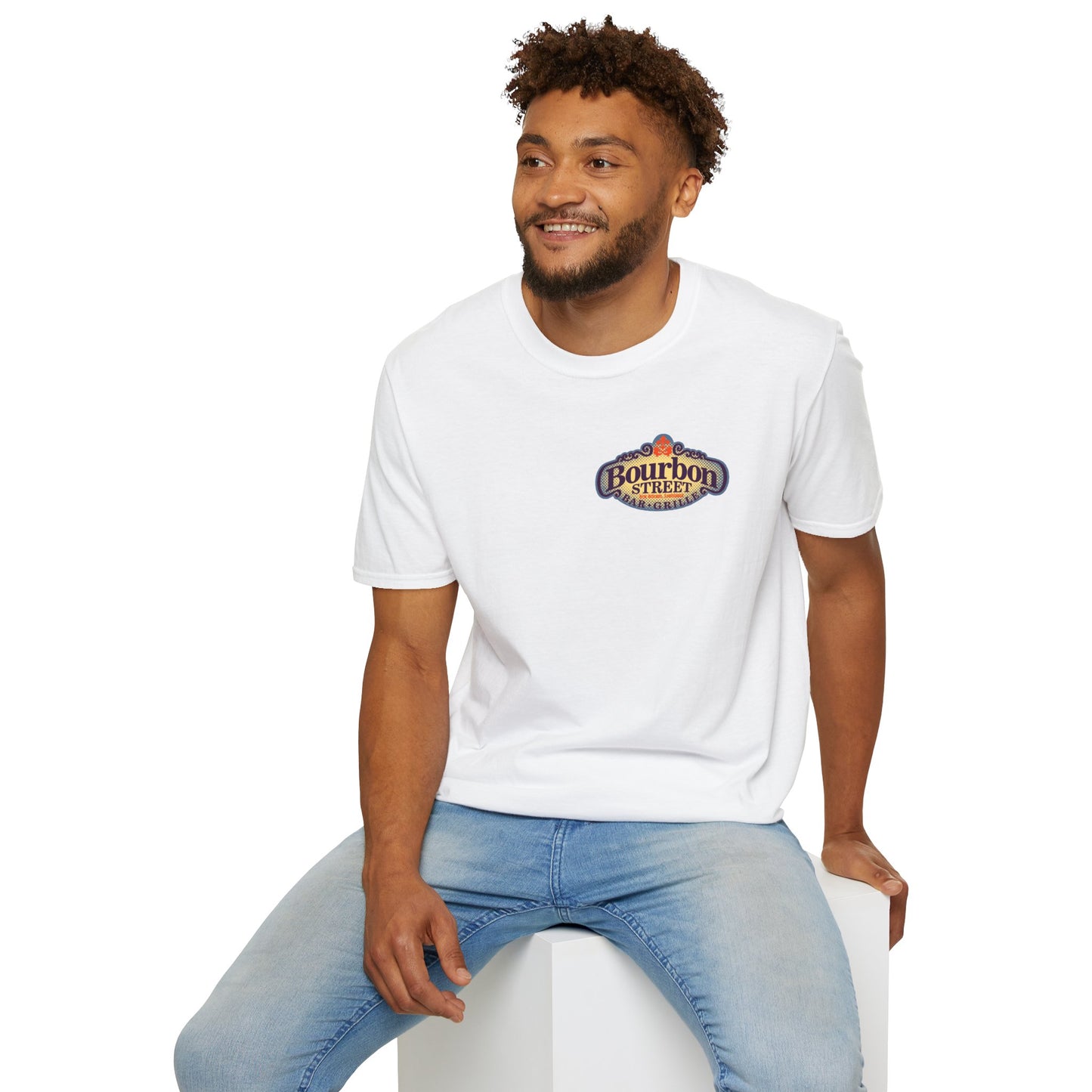 Men's Novelty T-Shirt - Bourbon Street Vintage Bar Vibes