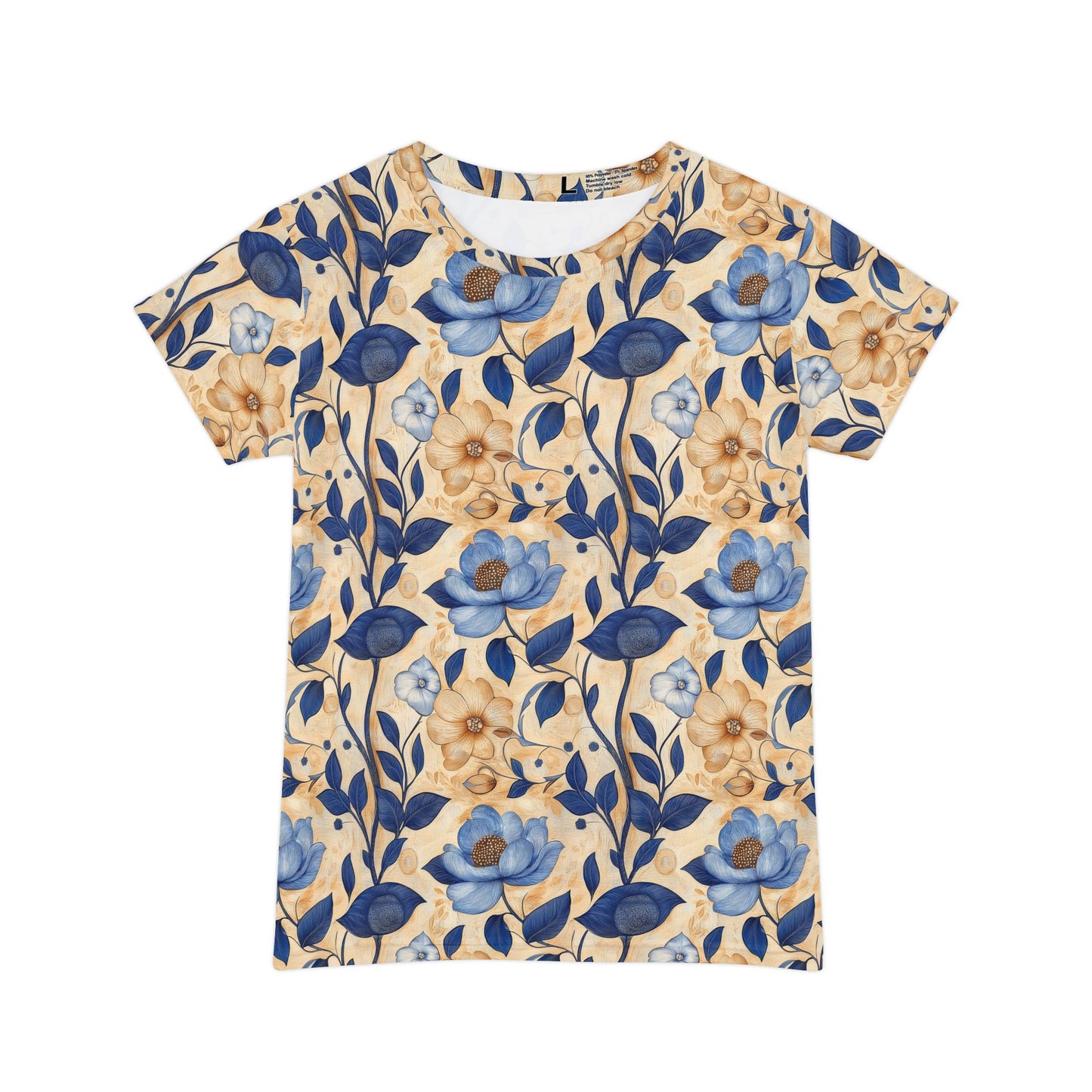 Women's Tee - Batik Woodsy Forest Floral