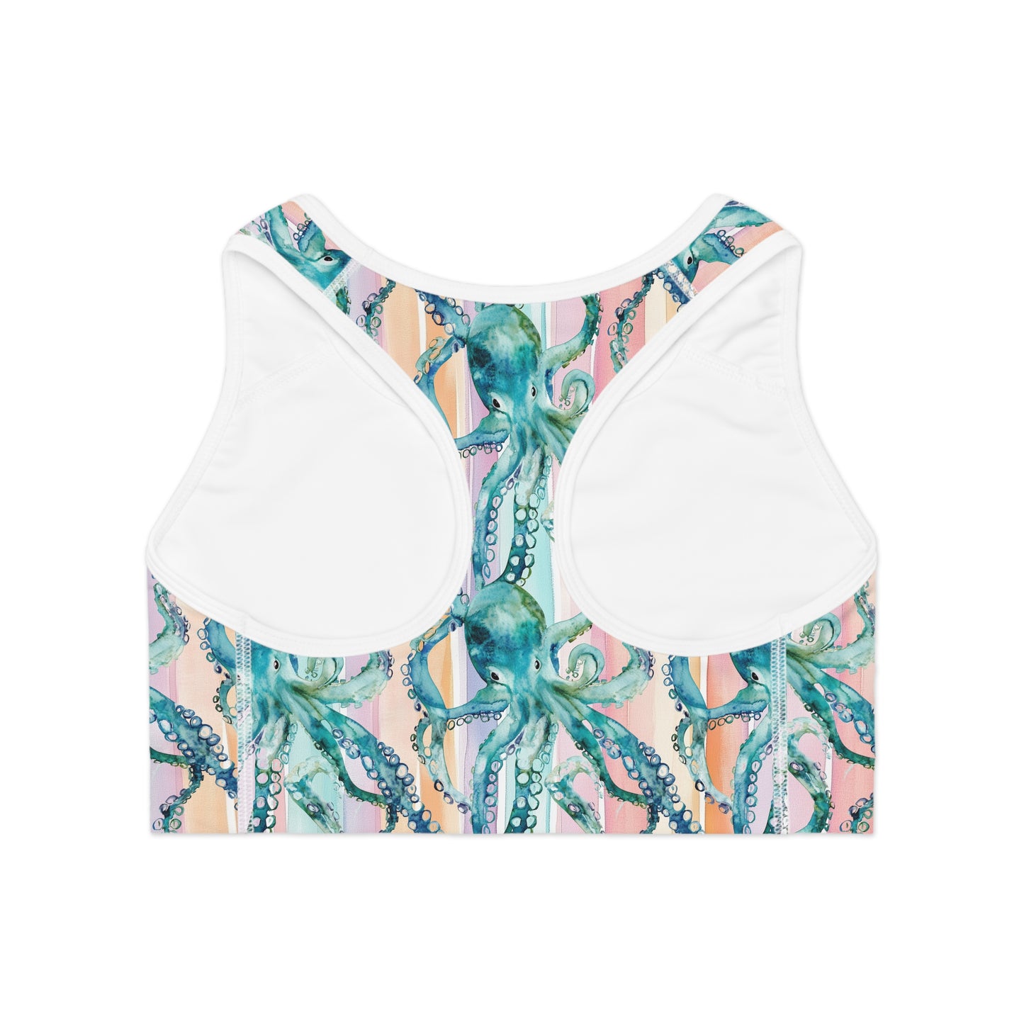 Sports Bra - A Tangle Of Octopus