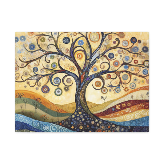 Canvas Art - Bohemian Tree of Life