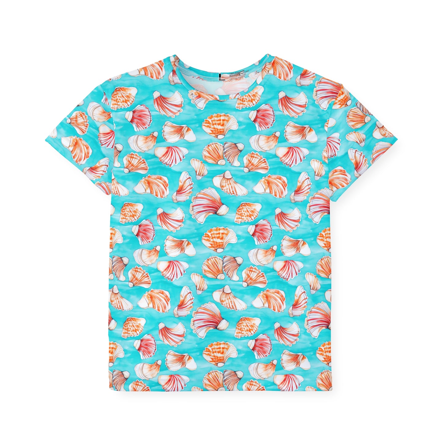 Kids Tshirt - Colorful Beach Shells Jersey For Summer