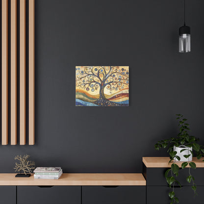 Canvas Art - Bohemian Tree of Life