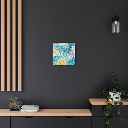 Canvas Art - Vibrant Ocean Sea Anemones