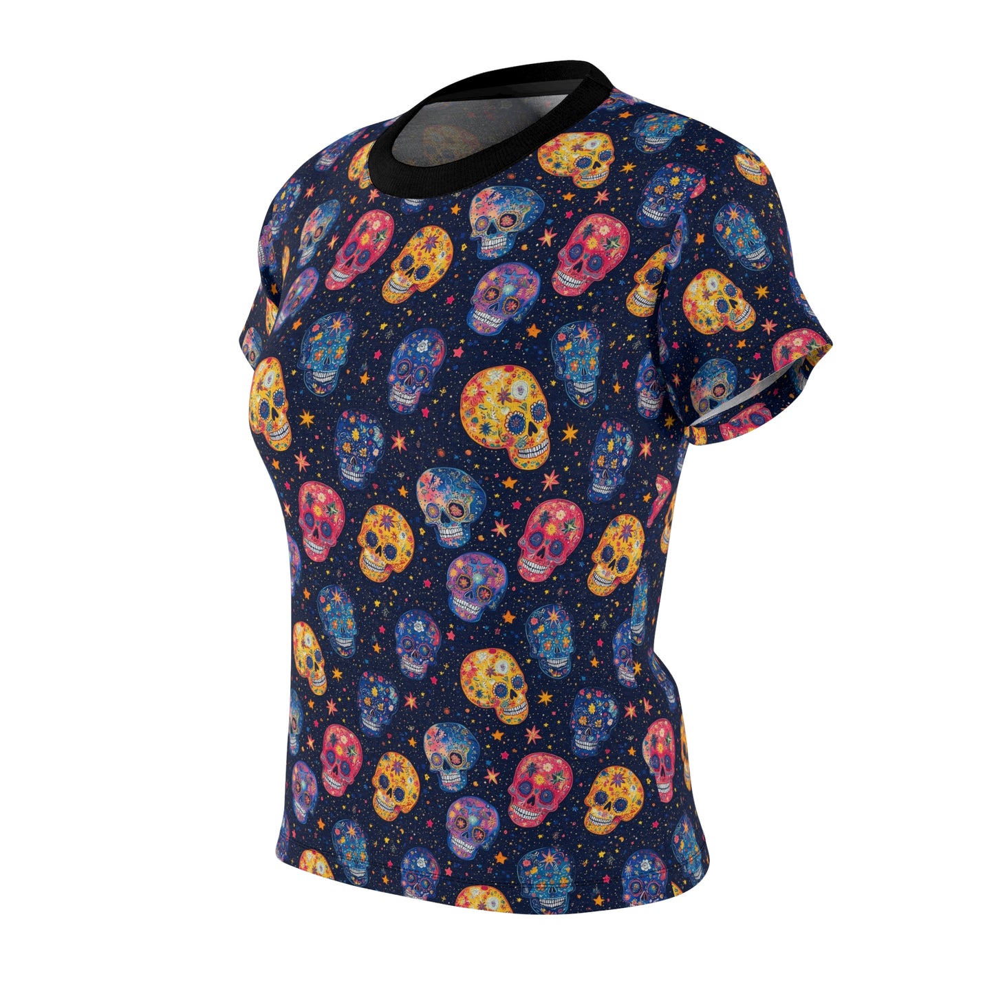 Women's Tee - Day of the Dead Painted Skulls