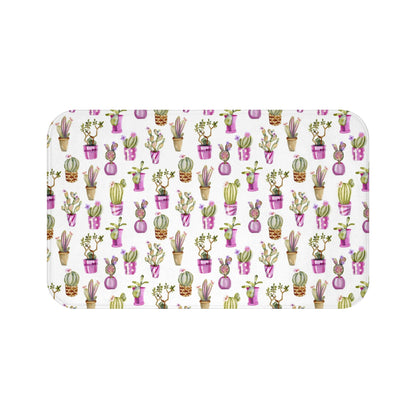 Bath Mat Southwest Cactus in Bloom