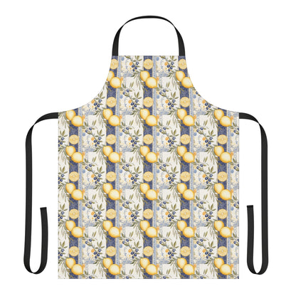 Apron – Mediterranean Tuscan Olives And Lemons