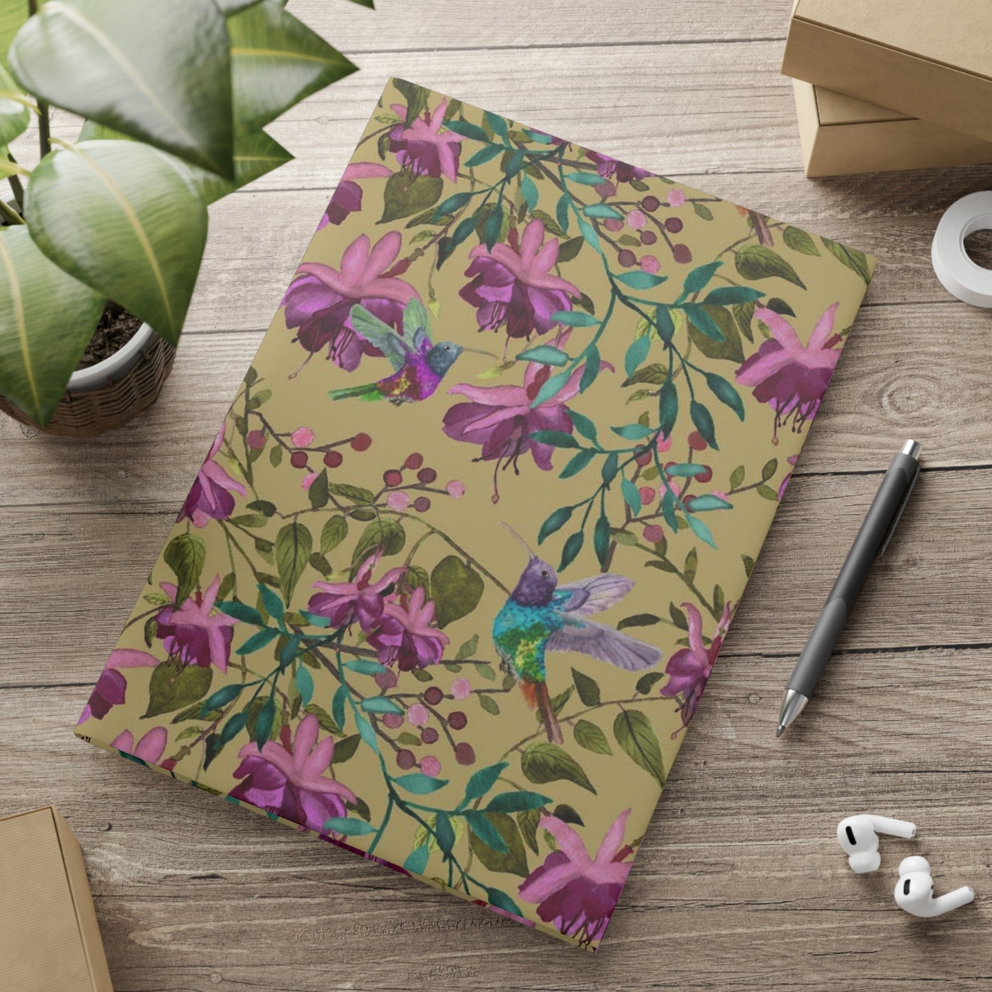 Journal - Hardcover Art Notebook With Blank, Ruled Or Dotted Pages