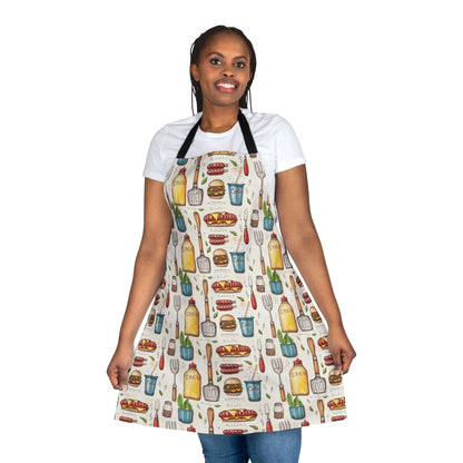 Apron - Hamburgers Hotdogs BBQs and Home Cooking