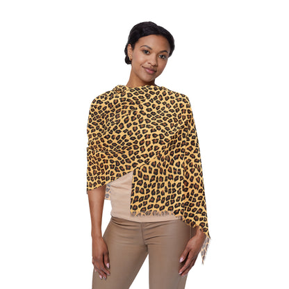 Pashmina Style Scarf - Leopard Animal Print