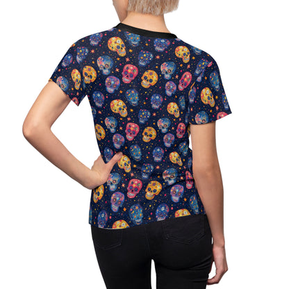 Women's Tee - Day of the Dead Painted Skulls