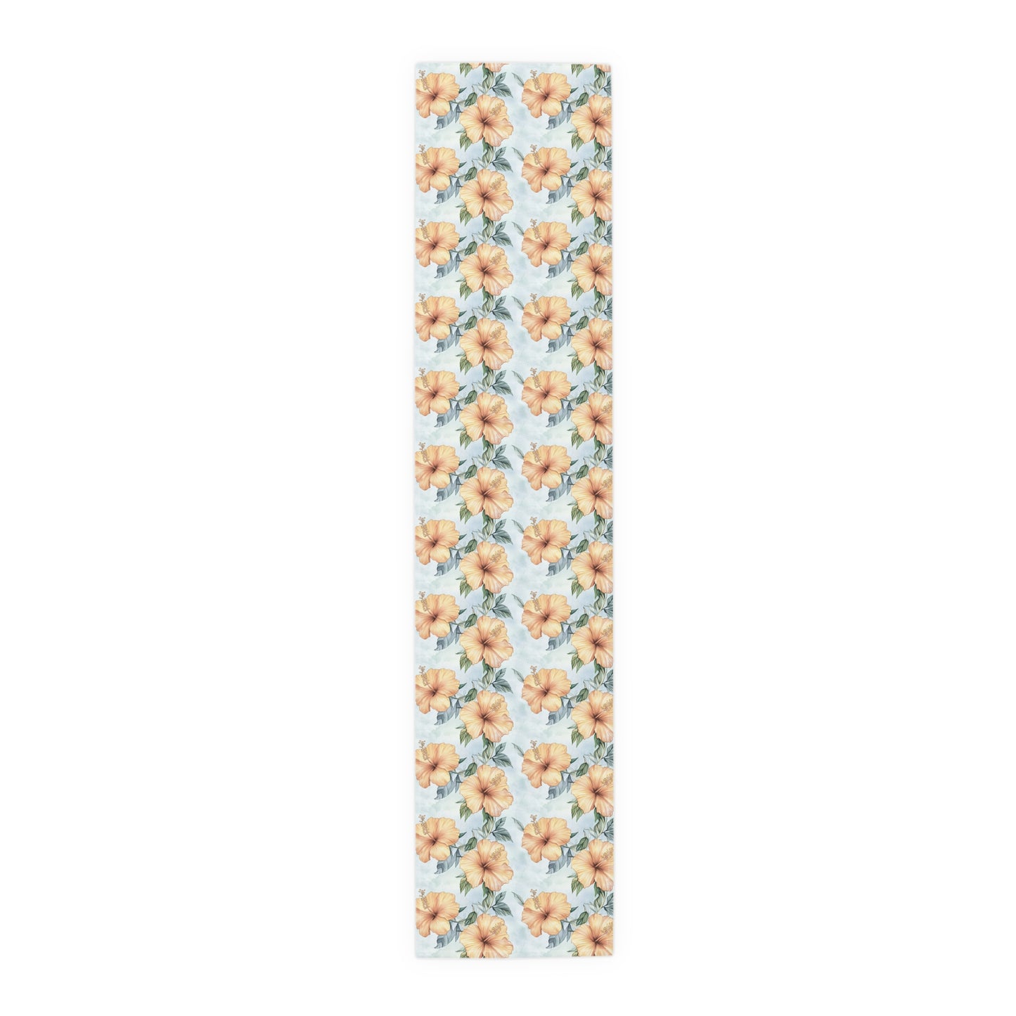 Table Runner - Tropical Hibiscus Floral Dining Decor