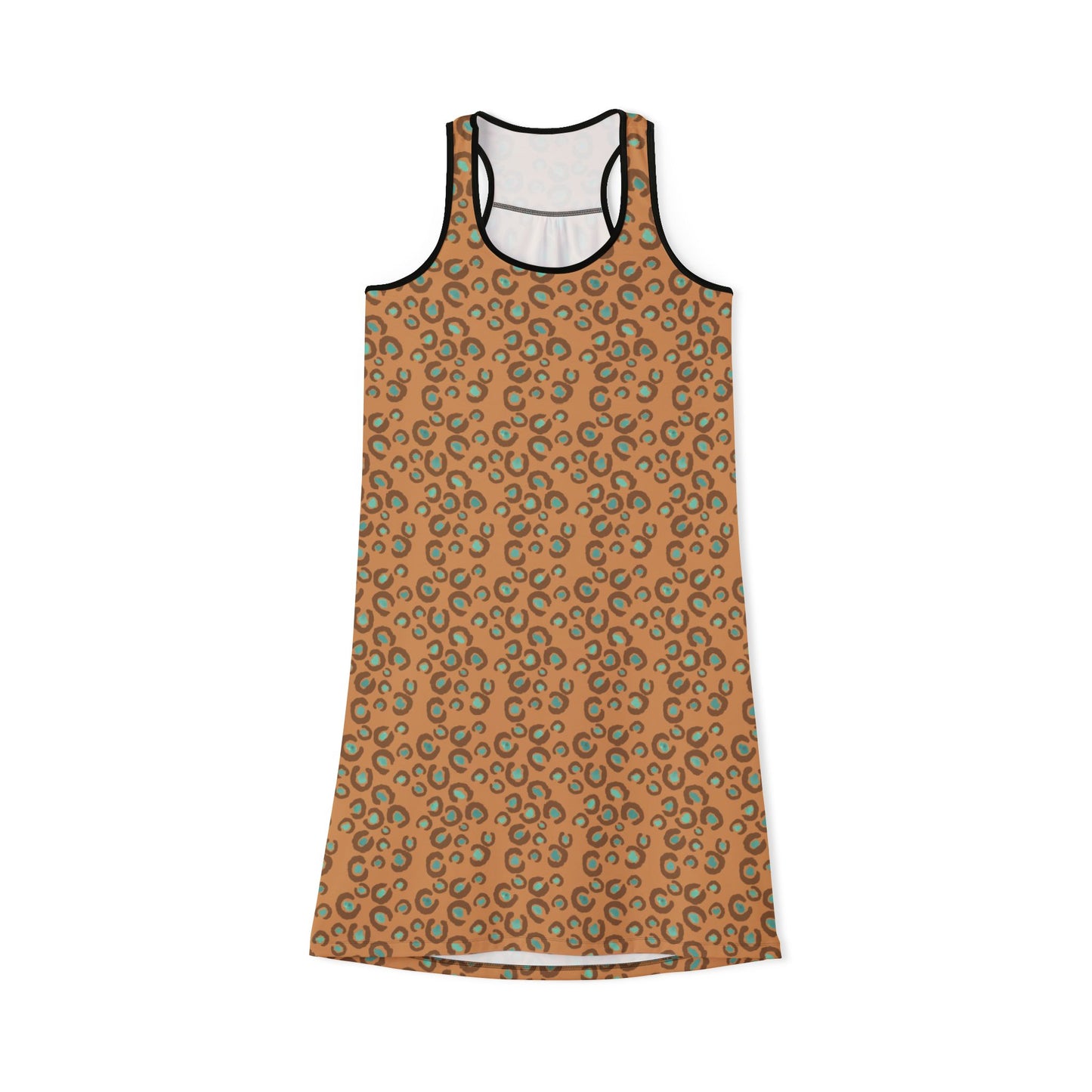 Women’s Racerback Dress - Southwestern Cougar Animal Print