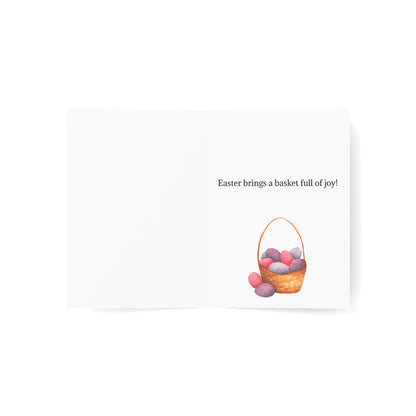 Greeting Cards - Greeting Cards - Easter Bunny In The Village