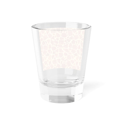Glassware - Faux Giraffe Print Shot Glass, Perfect for Safari Lovers