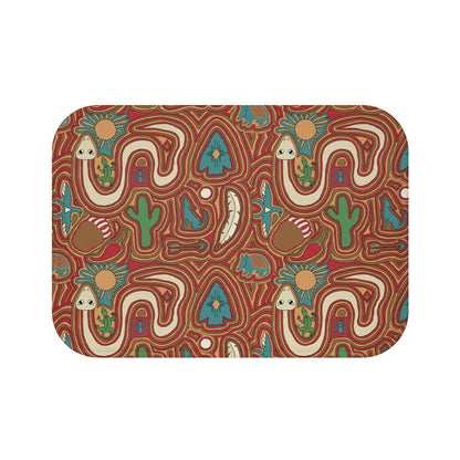 Bath Mat - Southwestern Native American Desert Animals