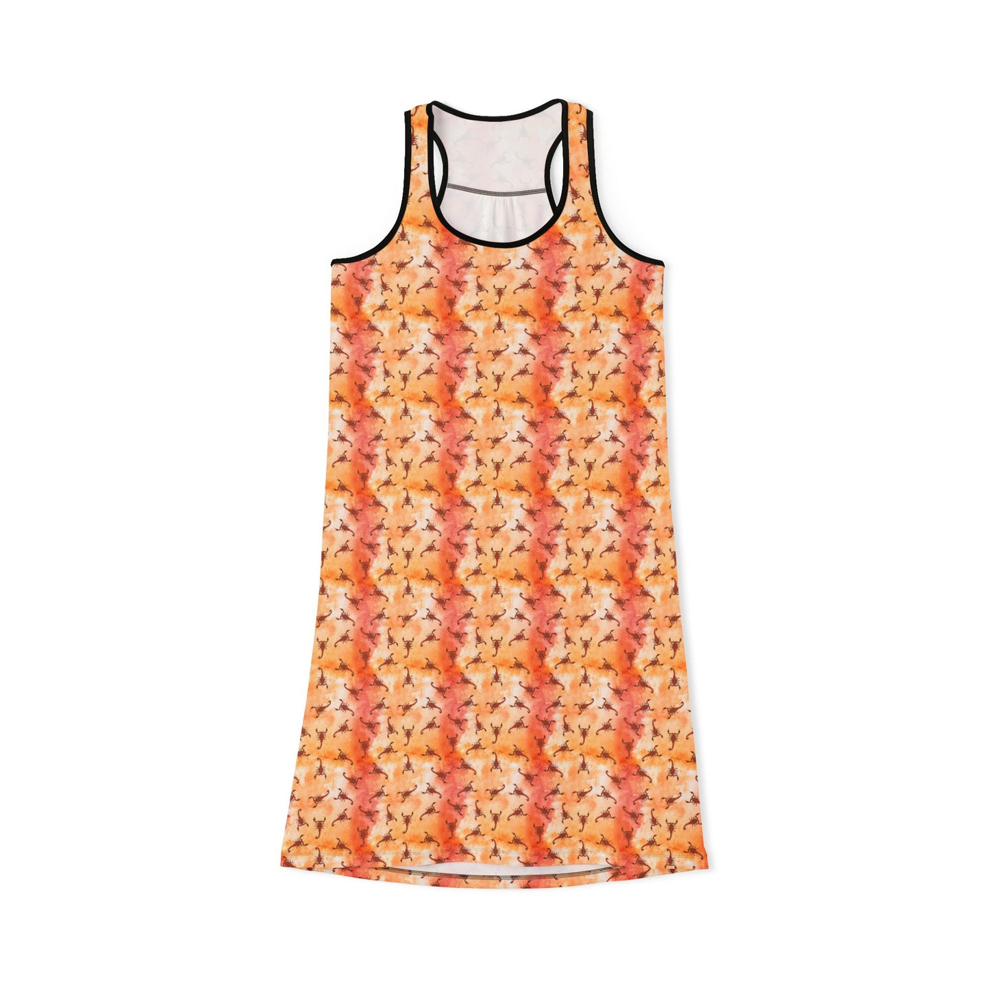 Women's Racerback Dress - Southwest Scorpions On Desert Sands