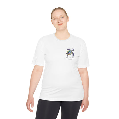 Men's Novelty Tshirt - Sea Turtle Watercolor Of Oahu South Shore, Hawaii