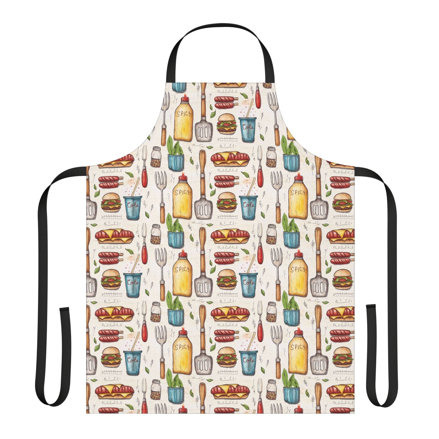 Apron - Hamburgers Hotdogs BBQs and Home Cooking